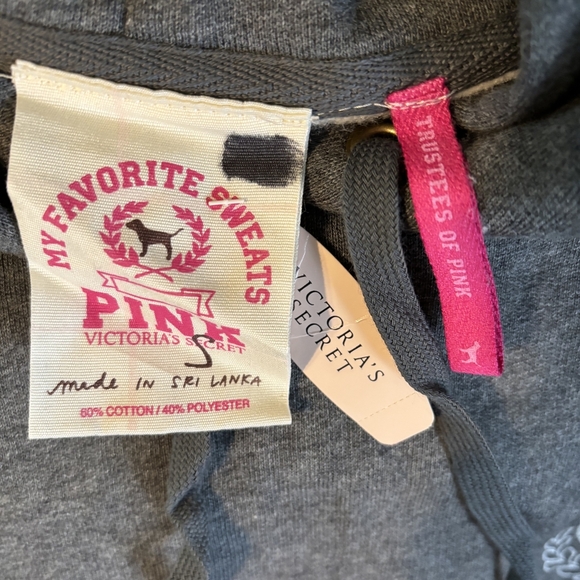 NWT VINTAGE PINK Victoria's Secret Hoodie Dress - Picture 5 of 5